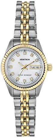 Armitron Women's Genuine Crystal Accented Bracelet Watch, 75-2475